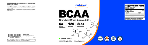 BCAA 대용량 파우더 사과맛