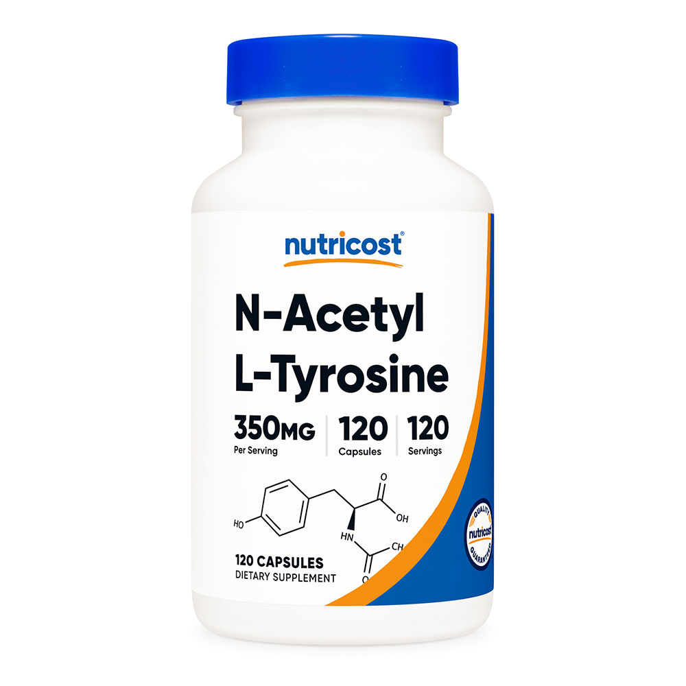 N-아세틸 L-티로신 350mg 120캡슐, 1병